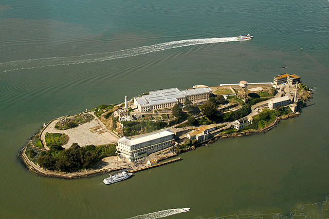 A ilha de Alcatraz